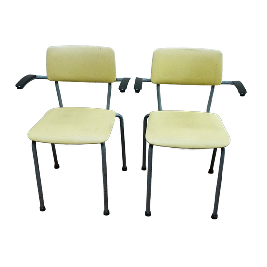 Set Van 4 Stoelen Friso Kramer Voor Ahrend De Cirkel 1