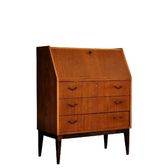 Vintage Secretaire | Kast | Jaren 60 | Zweeds 1