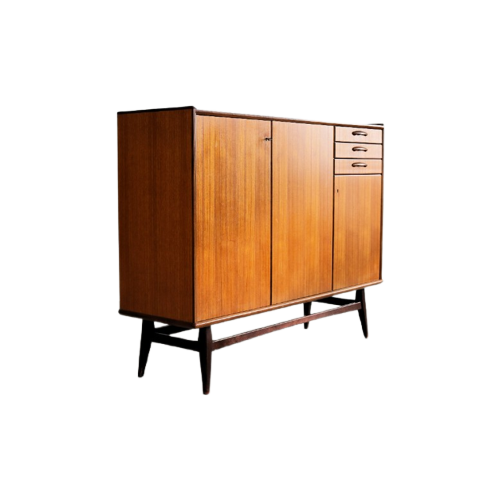 Vintage Sideboard | Wandkast | Jaren 60 | Zweeds