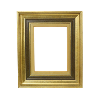 Strakke Gouden Houten Lijst Klassieke Stijl Schilderij Kader 39X33Cm