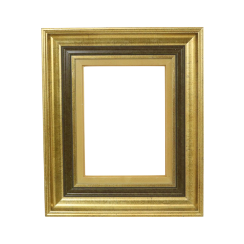 Strakke Gouden Houten Lijst Klassieke Stijl Schilderij Kader 39X33Cm