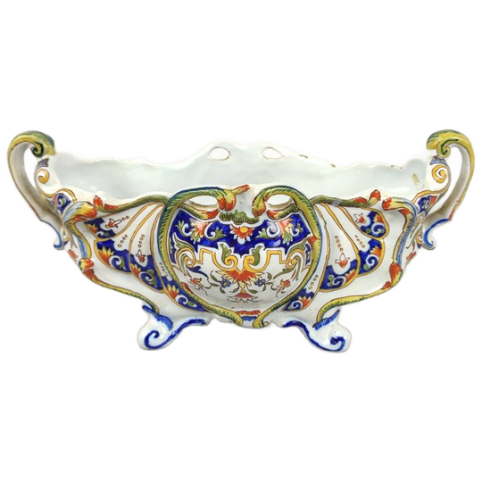 Antieke Jardinière Vieux Rouen 1
