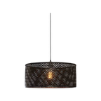 Good&mojo Hanglamp Java - Bamboe Zwart - Ø50cm - Tweedekans thumbnail 1