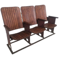 Jaren 30 Art Deco Cinema Bioscoop Stoelen Bankje