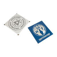 Emaille Wandborden (2) - Sportmassage - 1954 - Nsf Sportmassage -