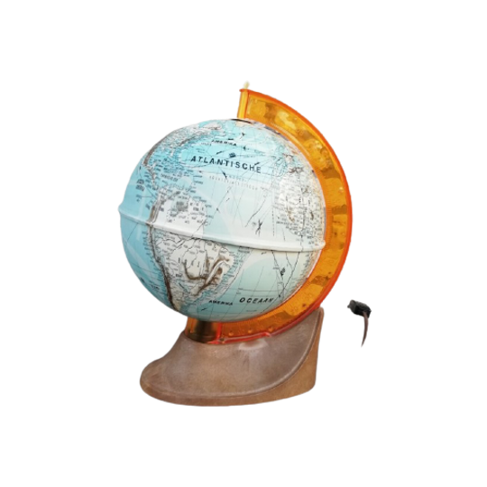Vintage Lichtgevende Wereldbol MS 1