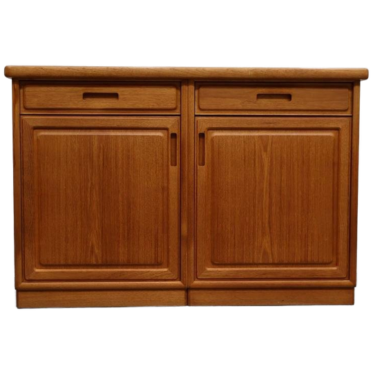 Vintage Deens Teak Dressoir - Jaren 80 1
