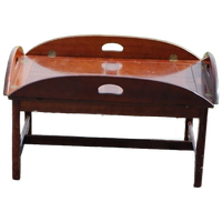 Butler Boat Table Mahonie, Boot Tafel
