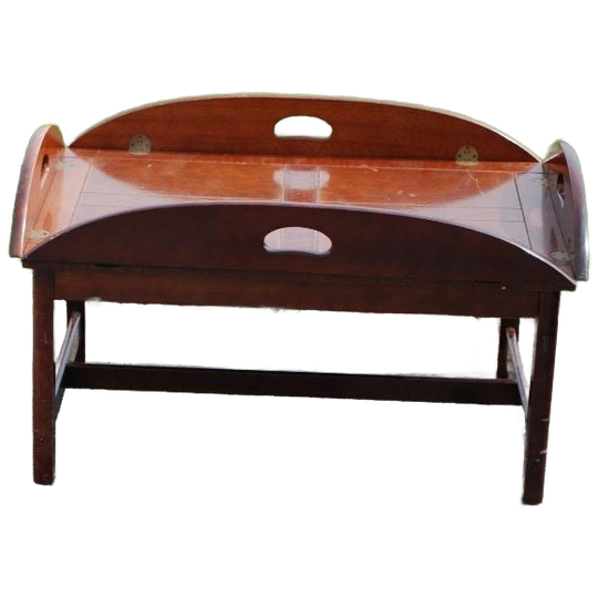Butler Boat Table Mahonie, Boot Tafel 1
