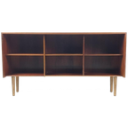 Vintage Palissander Dressoir Open Kast Deens thumbnail 1