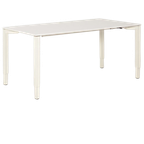 Twinform Bureau, Wit Blad, 160 X 80 Cm, Hoogte Instelbaar Onderstel D.M.V. Handslinger thumbnail 1