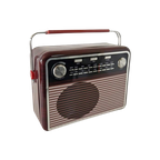 Retro Radio Blik Lunchbox thumbnail 1