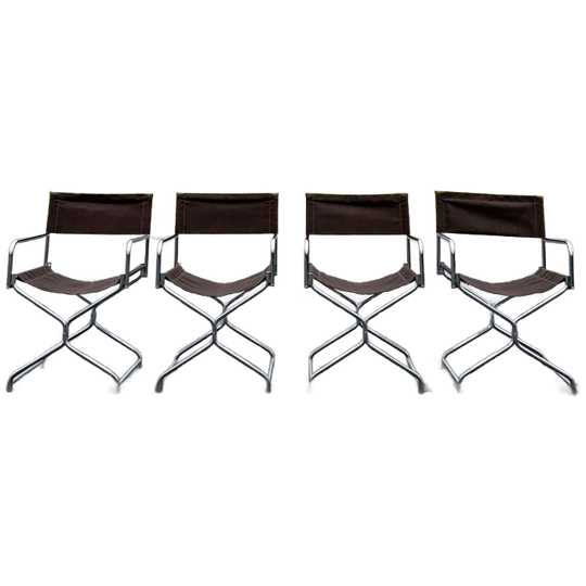 Set Van 4 IKEA Figaro Regisseursstoelen 1