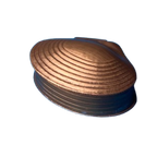 Mid-century Koperen Schelp Opbergdoosje thumbnail 1