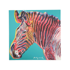 Offset Litho Naar Andy Warhol Grevy’S Zebra 201/2400 Pop Art Kunstdruk thumbnail 1