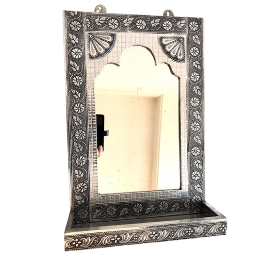 Vintage Wandspiegel Jaren 80 Met Kammenbakje 1