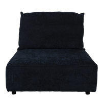 Zuiver Hunter 1,5-zitsbank Element Met Rug Navy