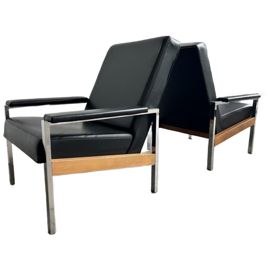 Set Van 2 Vintage Fauteuils J Mertens 1