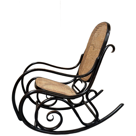 Jaren '60' Michael Thonet Schommel Stoel 1