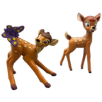 Set Vintage Disney Bambi Figuurtjes 2 Stuks thumbnail 1