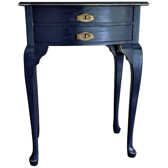 Donkerblauw Vintage Kastje 1