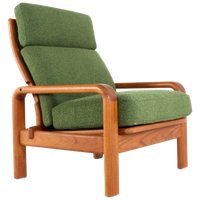 Holstebro Vintage Fauteuil 'lorup' Deens Nieuw Gestoffeerd | 2 Op Voorraad