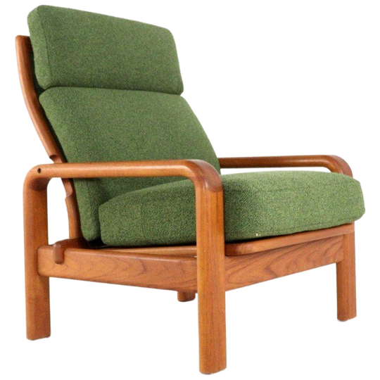 Holstebro Vintage Fauteuil 'Lorup' Deens Nieuw Gestoffeerd | 2 Op Voorraad 1