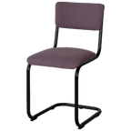 Retro Buisframestoelen Nieuw Eetkamerstoelen Paars Prijs P/S thumbnail 1