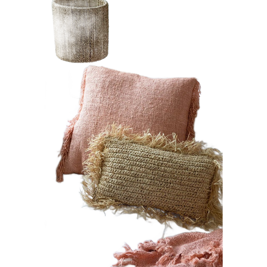 Bazar Bizar | De Oh My Gee Kussenhoes - Zalmroze - 60x60 1