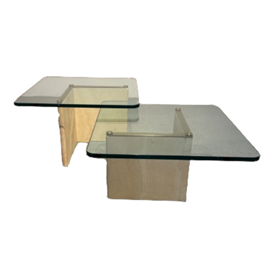 Travertin Salontafel (set) 1