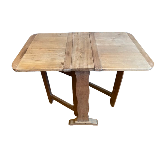 Wijnproeftafeltje Klaptafel Bijzettafel Frans Antiek 1