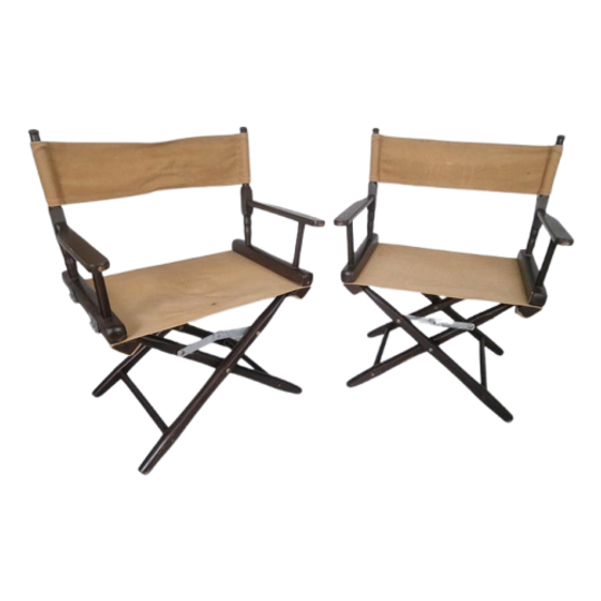 Vintage Safari Directors Chairs Design 1