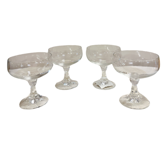Kristallen Coupes Set Van 4 1