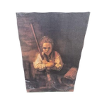 Rembrandt Van Rijn, Het Meisje Met De Bezem, Reproductie thumbnail 1
