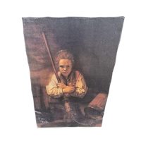 Rembrandt Van Rijn, Het Meisje Met De Bezem, Reproductie