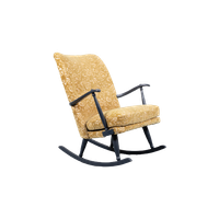 Swedish Mid-century Rocking Chair / Schommelstoel, 1950’s