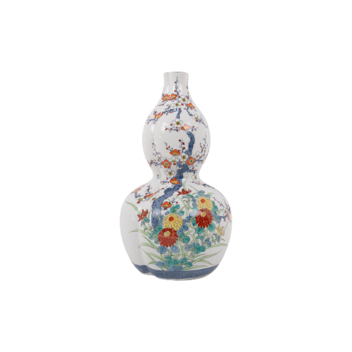 Chinese Doucai Double Gourd Vase