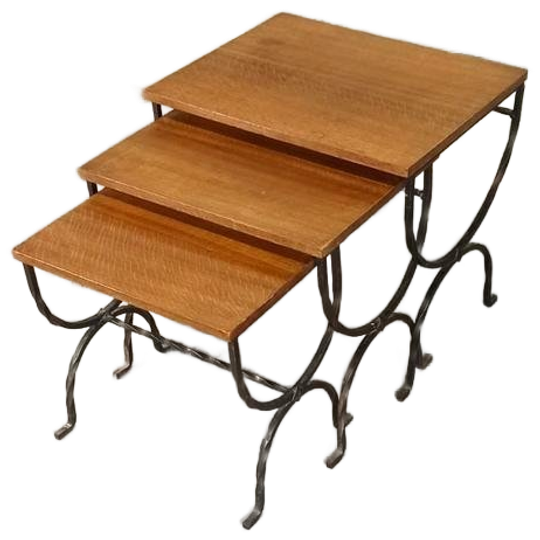 Vintage Hout En Ijzer Mimiset 1