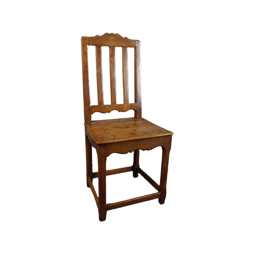 Zeer Sprekende Antieke Engelse Begin 19E Eeuw Side Chair