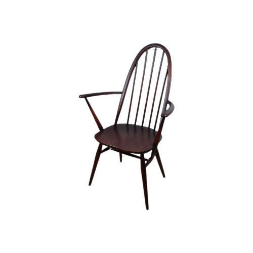 Quaker Back Windsor Armchair By Lucian Ercolani For Ercol - 1970S