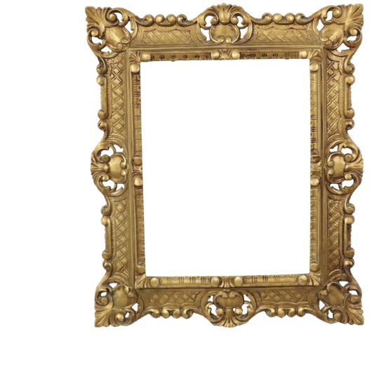 Italiaanse Kunststof Rococo Lijst Goudkleurig Cm Mod Dep 44x37cm 1