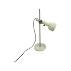 Wit Metalen Bureaulamp, Tafellamp thumbnail 1
