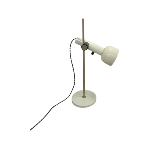 Wit Metalen Bureaulamp, Tafellamp