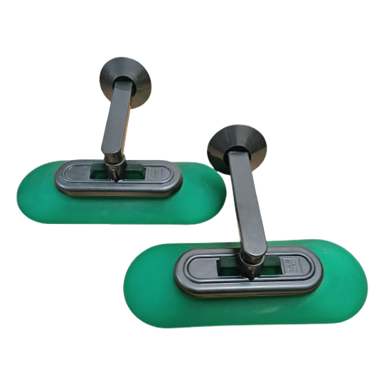Rare Green Jill Uplighters Van Perry King En S. Miranda & G. Arnaldi Voor Arteluce, 1970s 1