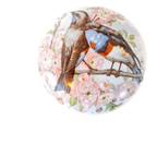 Vintage Porselein Dekseldoosje Met Vogels thumbnail 1