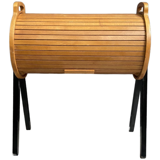 Sewing Box Roll Shape From John Groen Lzh Netherlands 1960s 1