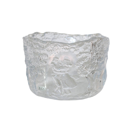 Grote Vintage Kosta Boda Rhapsody Schaal, Zweden 1