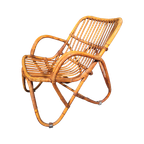 Bamboo Arm Chair 1970S thumbnail 1