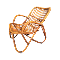 Bamboo Arm Chair 1970S