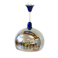 Retro Vintage Lamp Hanglamp Plafondlamp Jaren 60 Chroom Bol